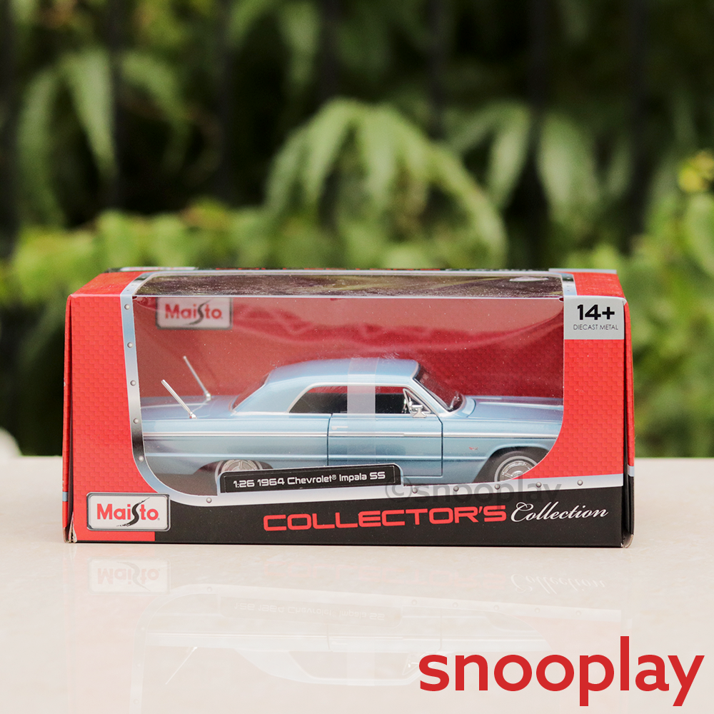 Original Licensed 1964 Chevrolet Impala SS Diecast Car | 1:26 Scale Model