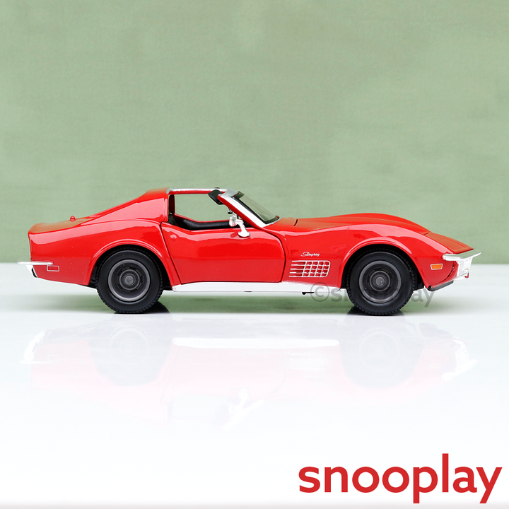 Original 1970 Corvette Licensed Diecast Car | 1:24 Scale (14 Years till Grown Ups)