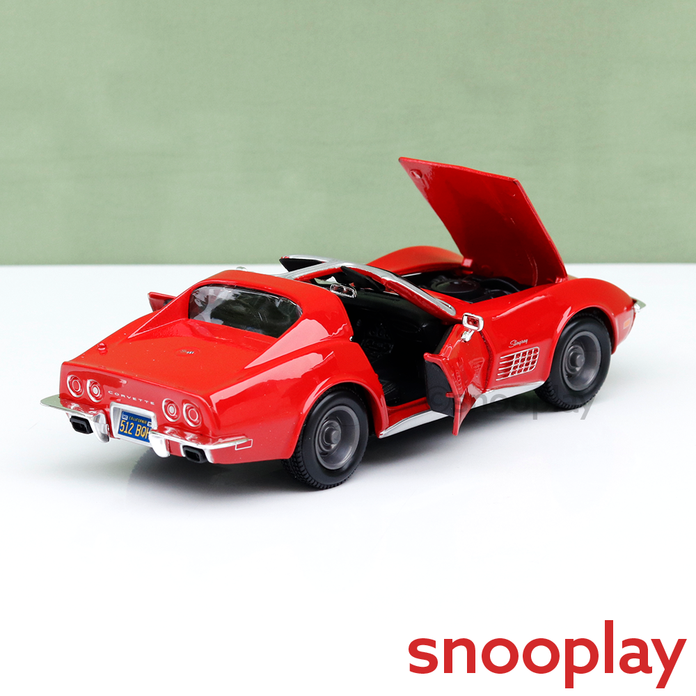 Original 1970 Corvette Licensed Diecast Car | 1:24 Scale (14 Years till Grown Ups)
