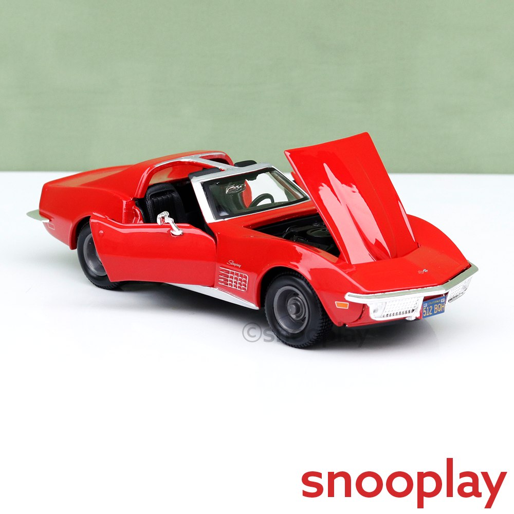 Original 1970 Corvette Licensed Diecast Car | 1:24 Scale (14 Years till Grown Ups)