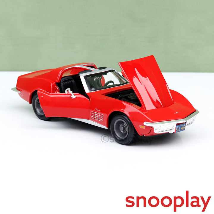 Original 1970 Corvette Licensed Diecast Car | 1:24 Scale (14 Years till Grown Ups)