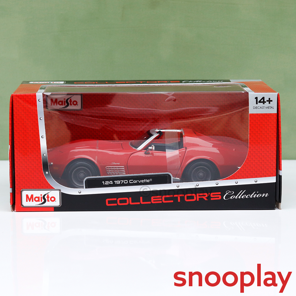 Original 1970 Corvette Licensed Diecast Car | 1:24 Scale (14 Years till Grown Ups)