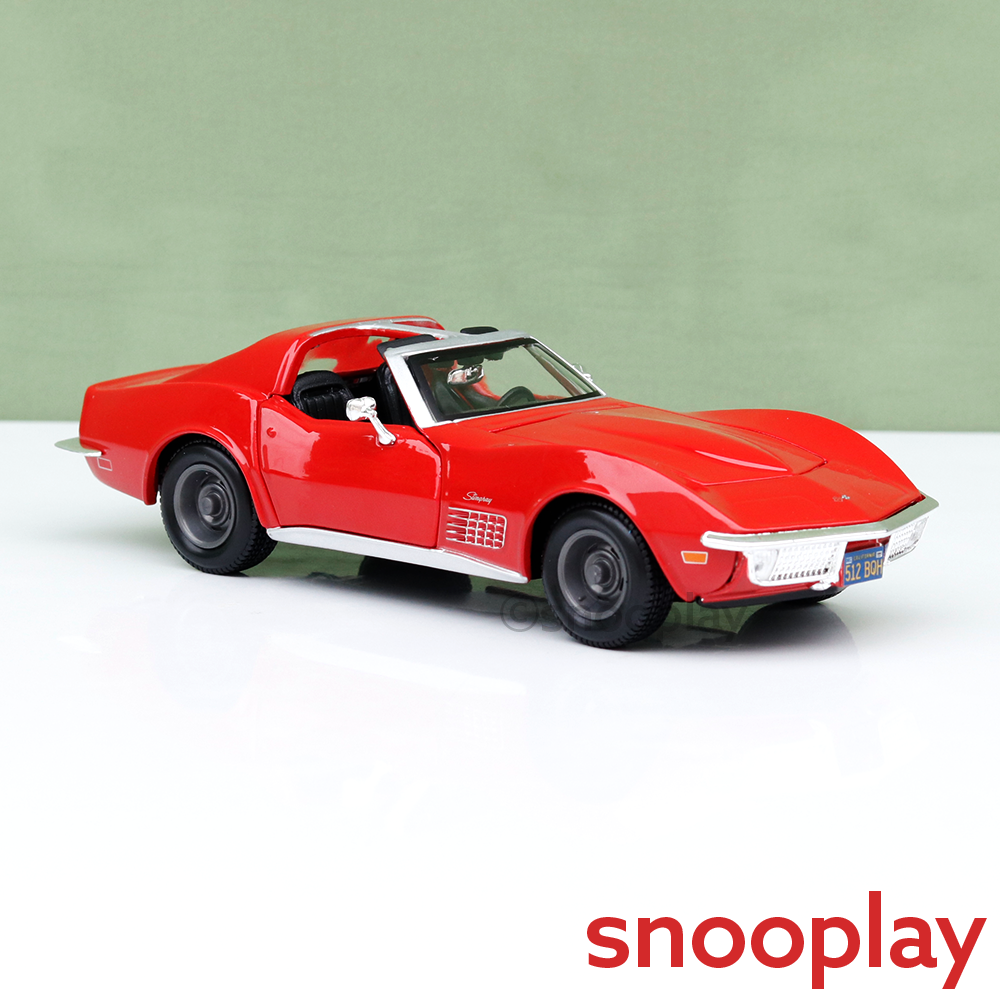 Original 1970 Corvette Licensed Diecast Car | 1:24 Scale (14 Years till Grown Ups)