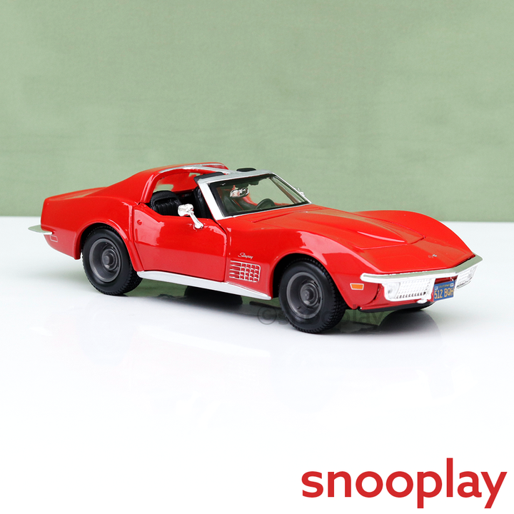 Original 1970 Corvette Licensed Diecast Car | 1:24 Scale (14 Years till Grown Ups)