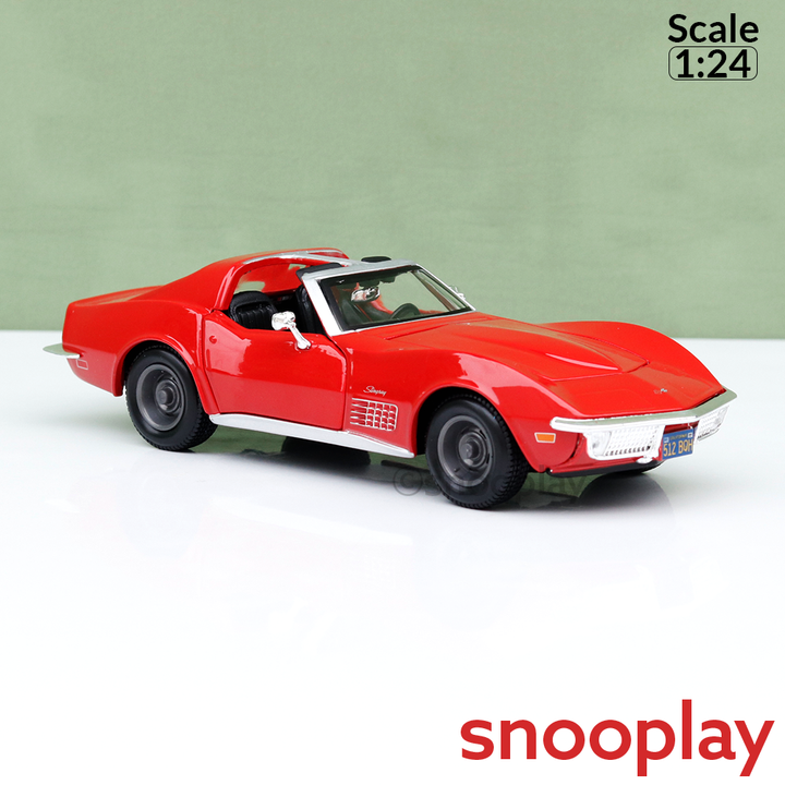 Original 1970 Corvette Licensed Diecast Car | 1:24 Scale (14 Years till Grown Ups)