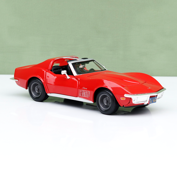 Original 1970 Corvette Licensed Diecast Car | 1:24 Scale (14 Years till Grown Ups)