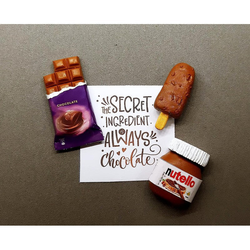 3D Chocolate Miniature Food Fridge Magnet