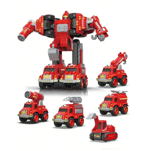 Kidology 5 in 1 Robot Toy Set for Kids | Creative Construction