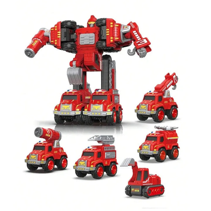 Kidology 5 in 1 Robot Toy Set for Kids | Creative Construction