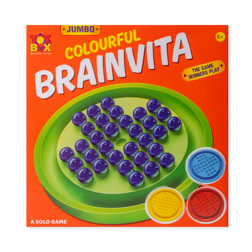 Return Gifts (Pack of 3,5,12) Colourful Brainvita- Jumbo