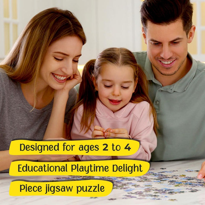 Zoo- Jigsaw Puzzle (48 Piece + Educational Fun Fact Book Inside)