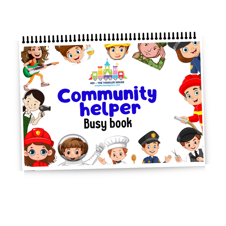 Community Helpers Busy Book