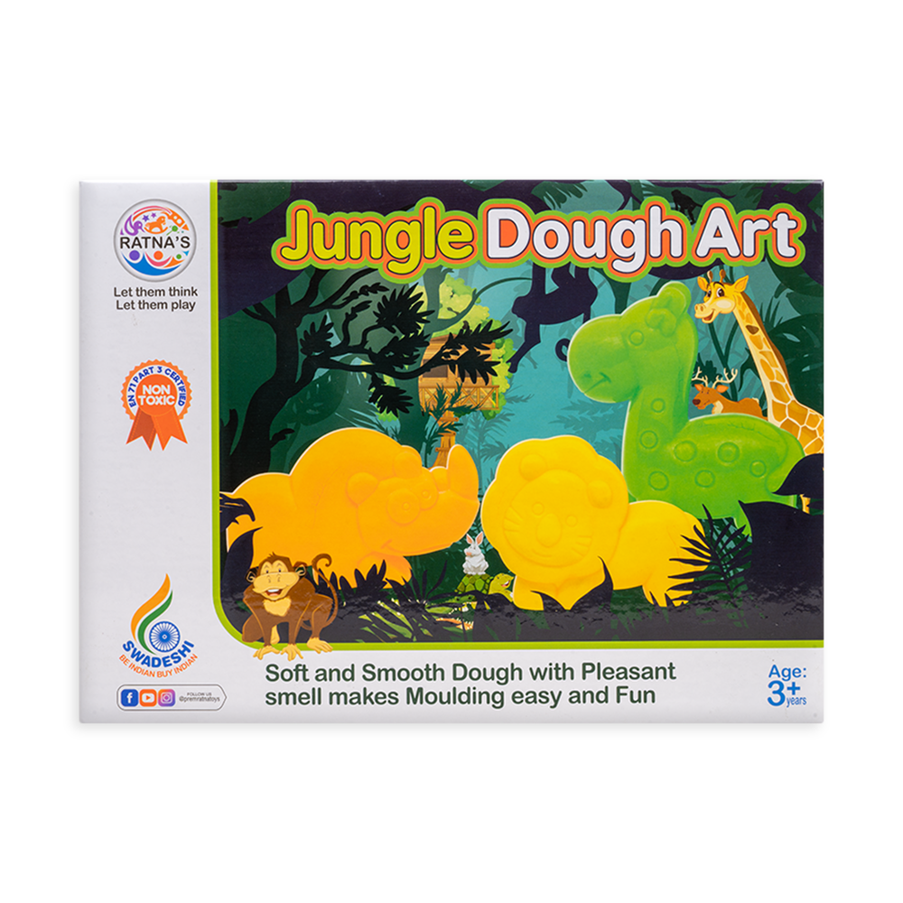 Return Gifts (Pack of 3,5,12) Jungle Dough Art