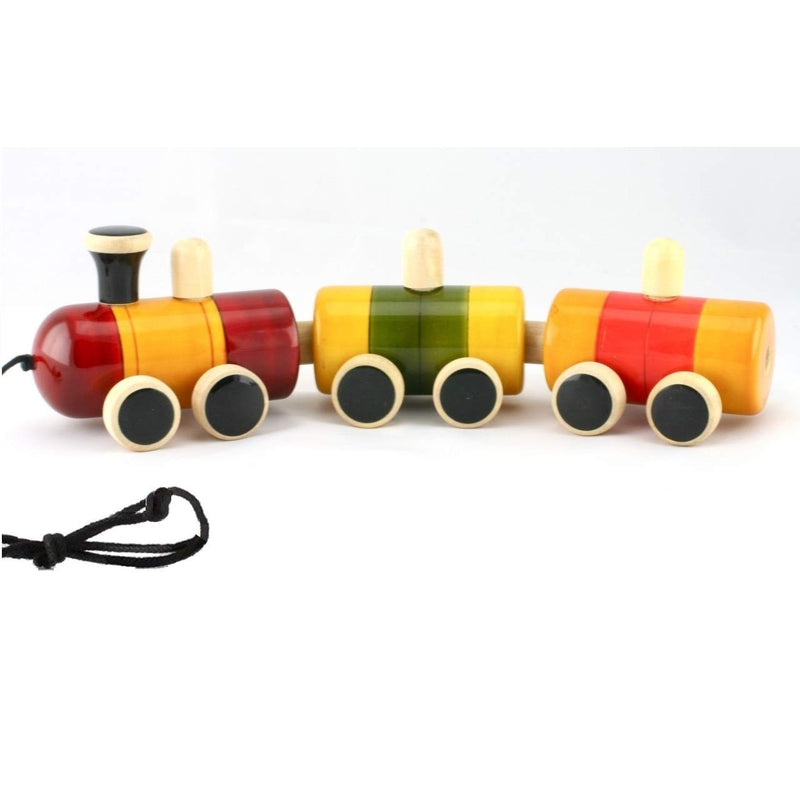 Chuk Chuk Train Wooden Pull Along Toy