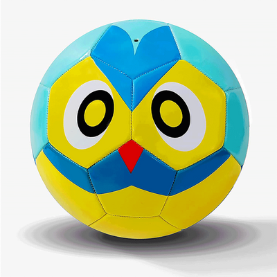 Blue Colored Owl Faced Football (Size-3)