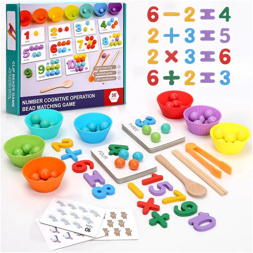 Kidology Montessori Arithmetic Math Toy Set