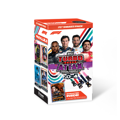 F1 Turbo Attax 2024 Smart Pack Collectible Card Game