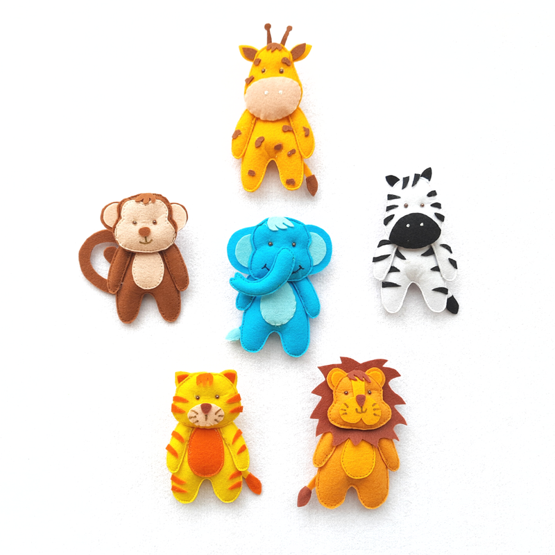 Baby Animal Toys (Set of 6)