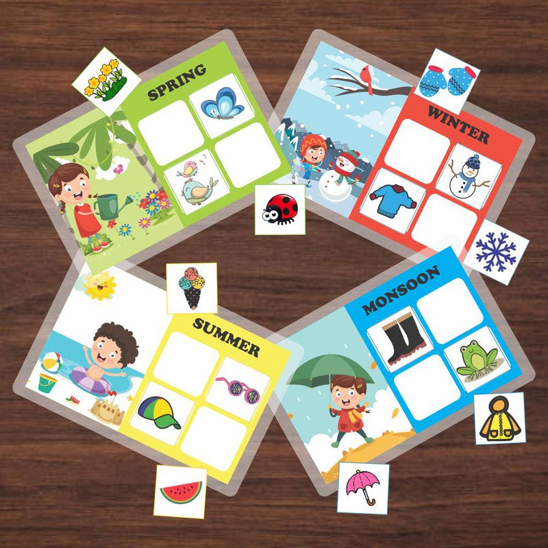 Educational Sorting Mat Puzzle