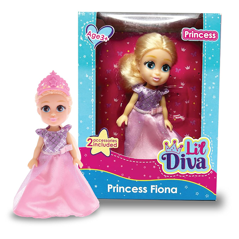 Li'l Diva Princess-Fiona (6" Doll)