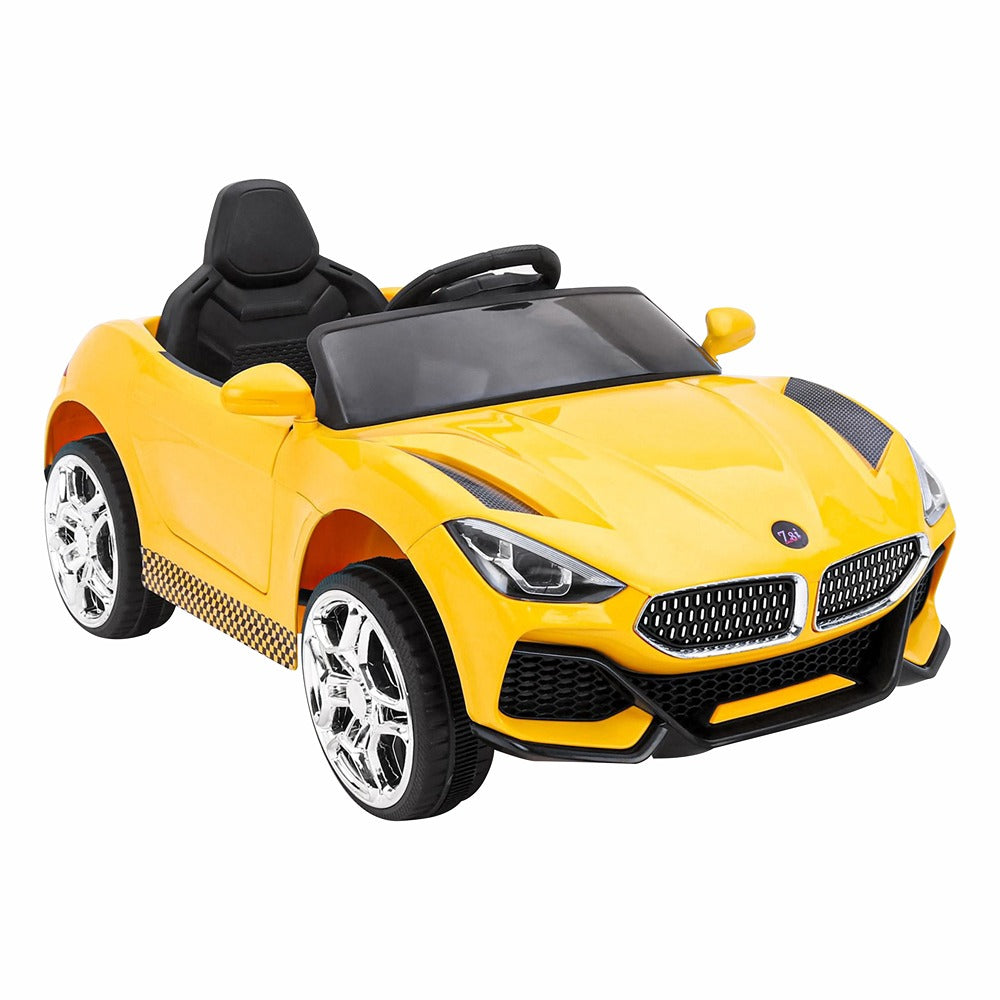 Ride-on Z8i Rechargeable Battery Powered and Remote Controlled Yellow Rider Car | COD not Available