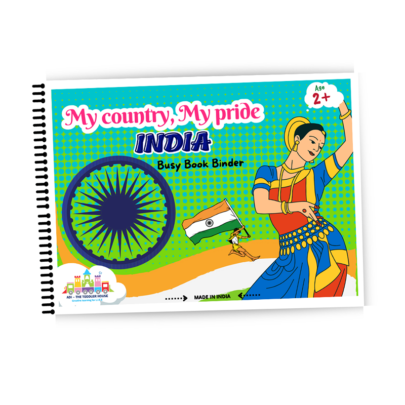 My Country, My Pride – INDIA  (Preschool Busy Book)