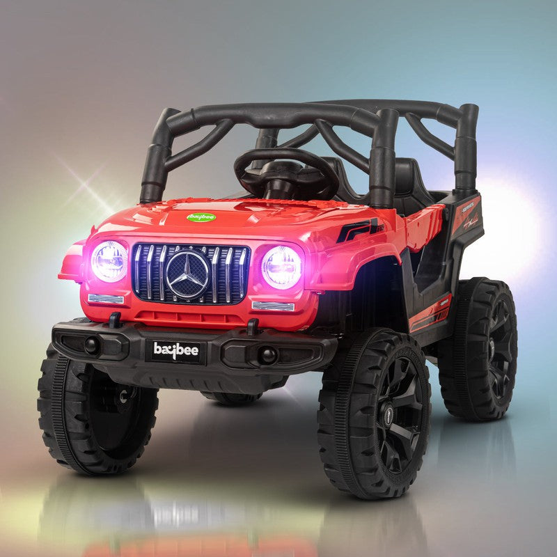 VECTOR Battery Operated Jeep Ride-On on Toy Kids Car with Light & Music | Baby Big Rechargeable Battery Car Jeep | Electric Jeep Car for Kids - COD Not Available