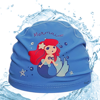 Cartoon Design Super Soft PU Swimming Cap for Kids | 4-14 Years