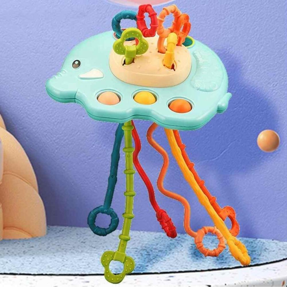 Kidology New Octopus Silicone Pulling Toy