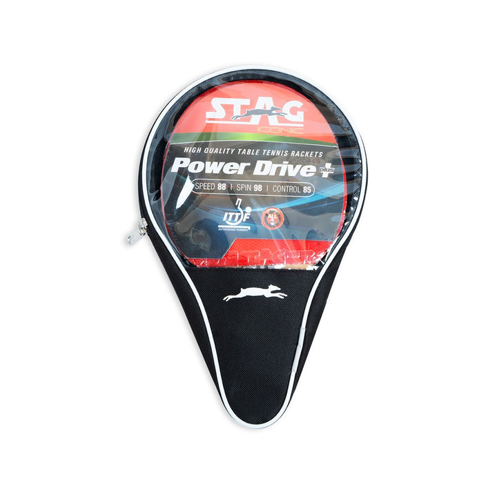 STAG ICONIC Power Drive plus Table Tennis Racquet with Racquet case