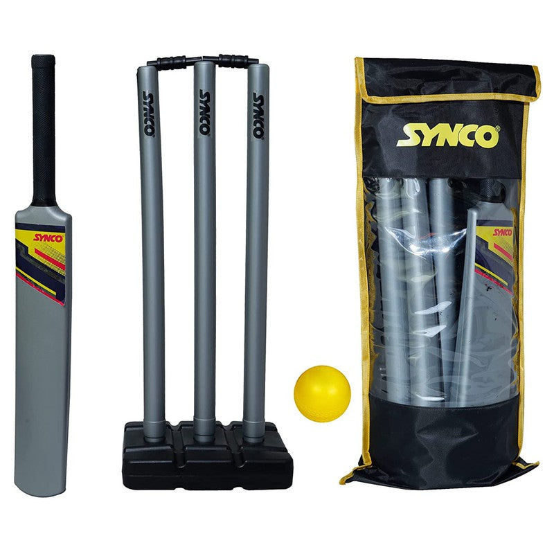 Plastic Cricket Set with Ball Combo (Size-5)