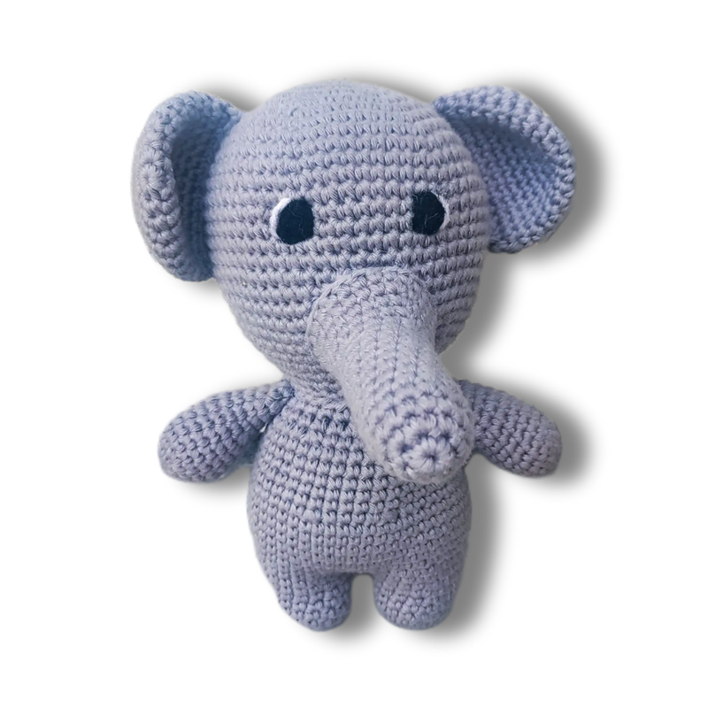 Ellie The Elephant Crochet Soft Toy