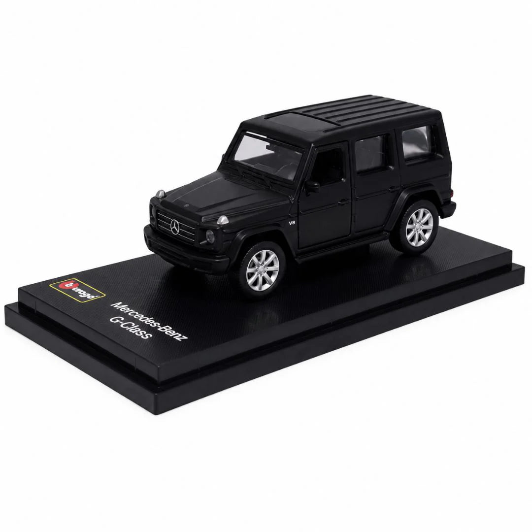 Bburago Original Mercedes Benz G-Class Licensed Diecast Car | 1:64 Scale (14 Years till Grown Ups)