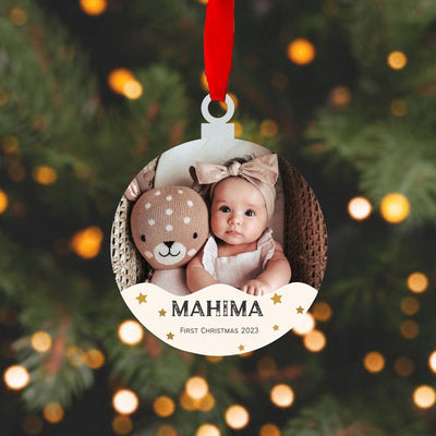 Personalised Wooden Ornament | COD Not Available