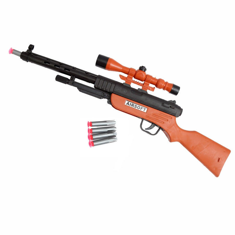 Army Soft Blaster with 5 Darts