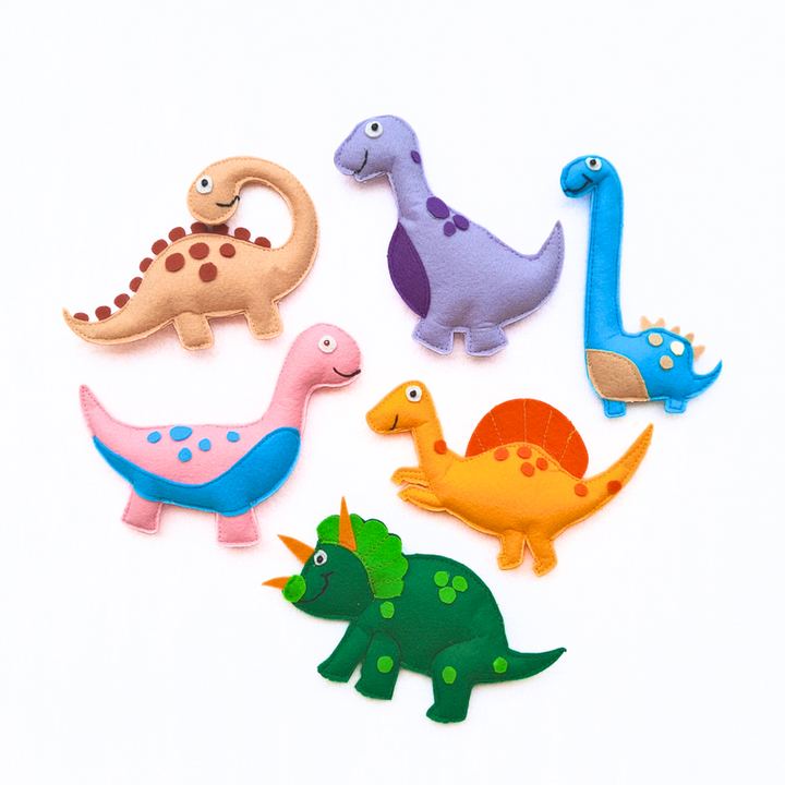 Majestic Dinosaur Toys (Set of 6)