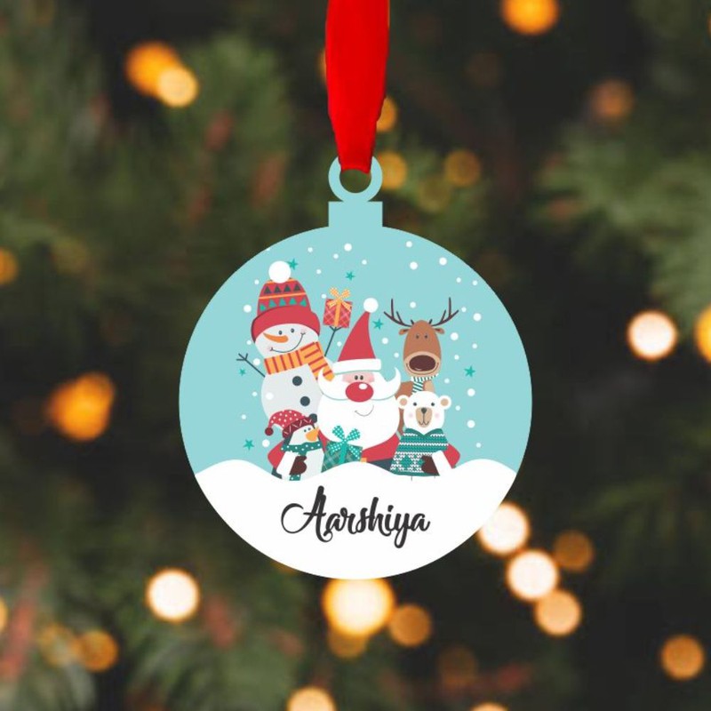 Personalised Wooden Ornament | COD Not Available