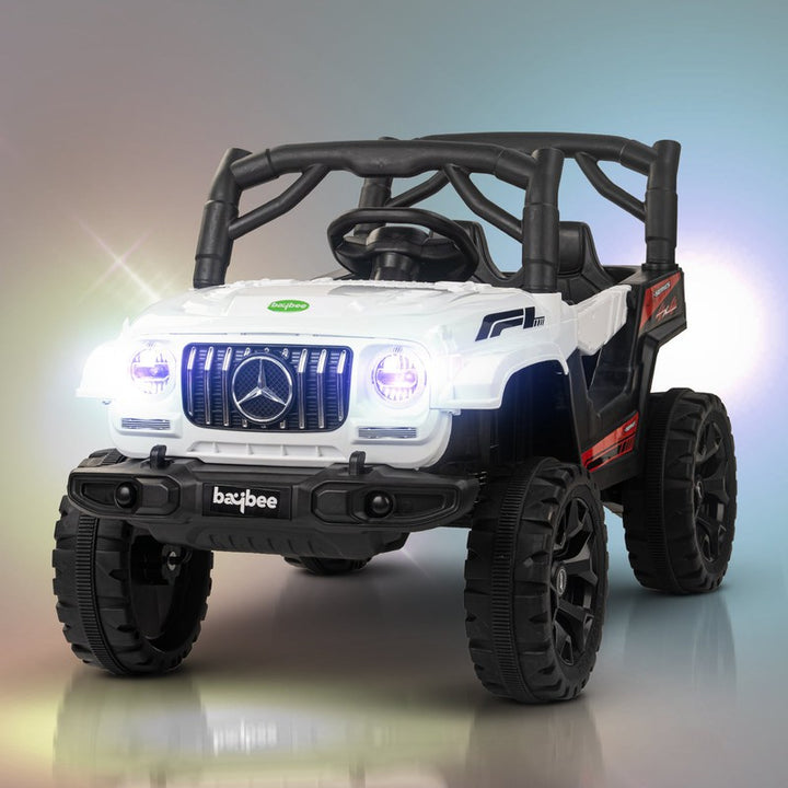 VECTOR Battery Operated Jeep Ride-On on Toy Kids Car with Light & Music | Baby Big Rechargeable Battery Car Jeep | Electric Jeep Car for Kids - COD Not Available