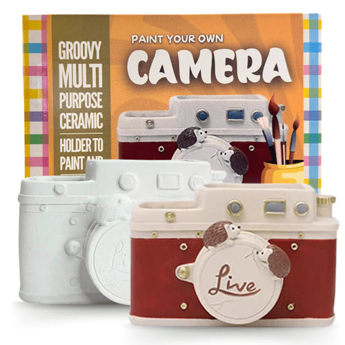 Craftopedia DIY Paint Your Own Retro Camera