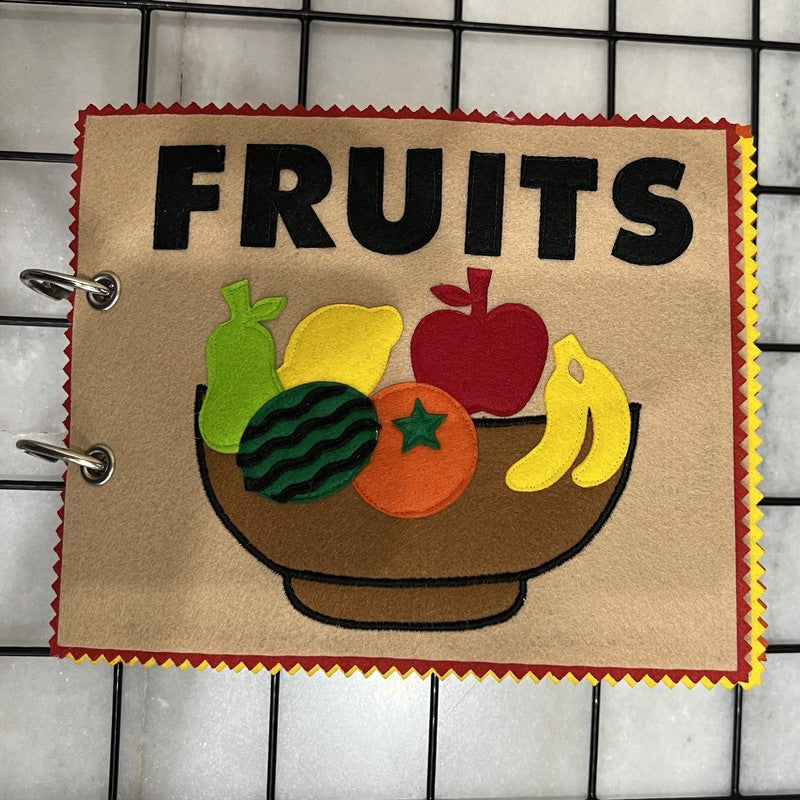 Fruits Felt Activity Book