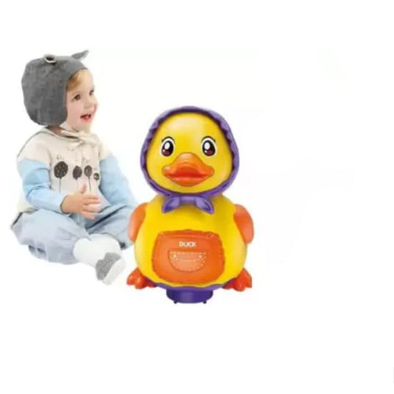 360-Degree Egg Laying Duck Toy With Light & Sound (1-3 Years)