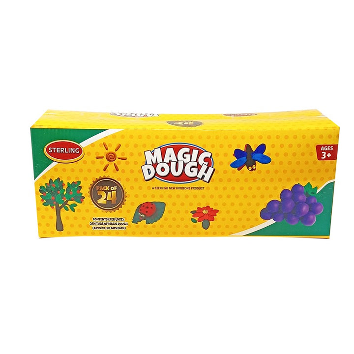 Set of 24 Magic Dough - 50gm | Assorted Play Dough Set (2-8 Years)