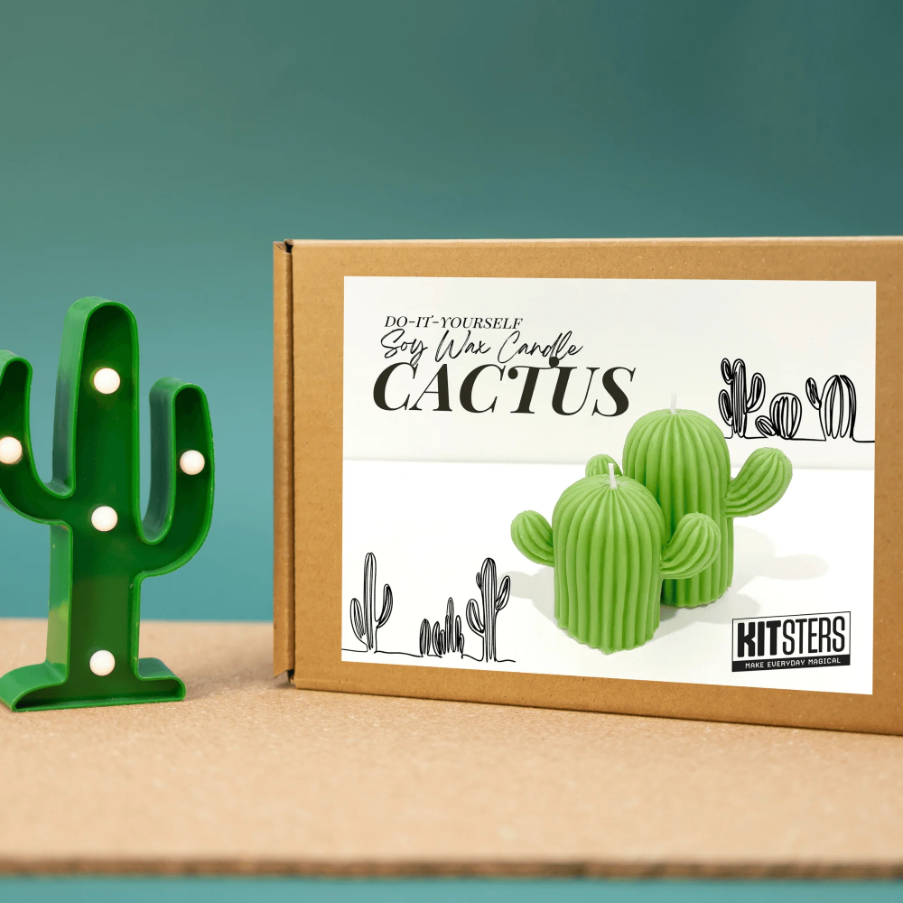 DIY Cactus Candle Kit