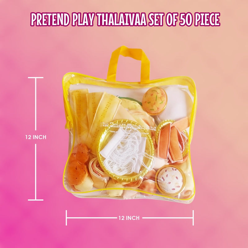 Thalaivaa Set -South Indian Food Play Toys (50 Pcs)