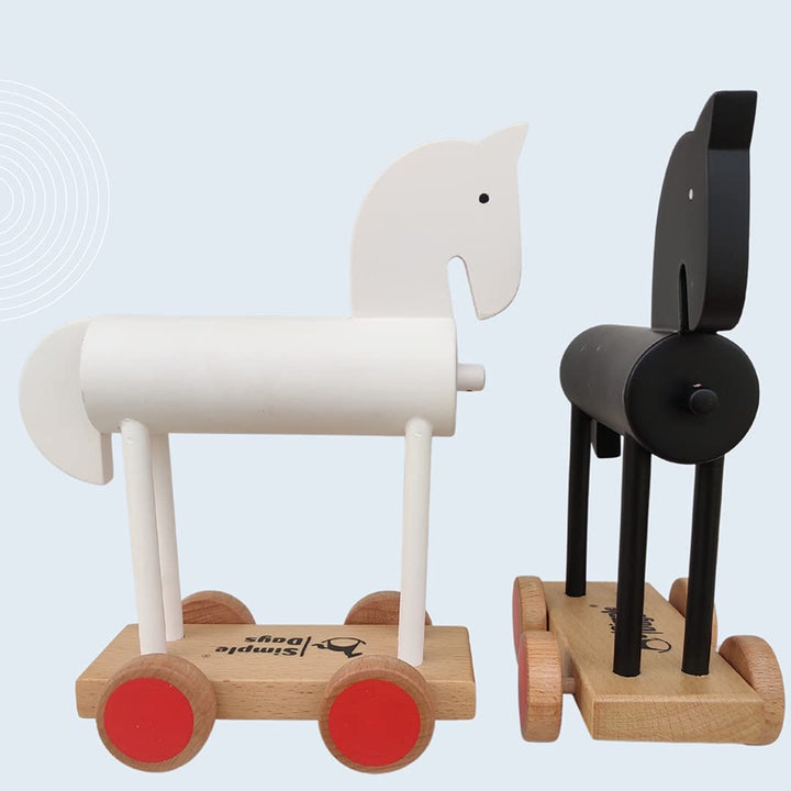 Trojan Horse Wooden Toy