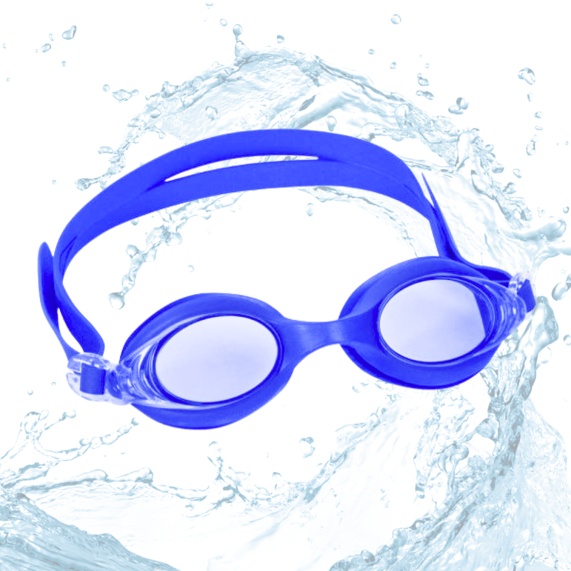 Swimming Goggles For Kids with Anti Fog UV Protection | Kiddos, Dark Blue