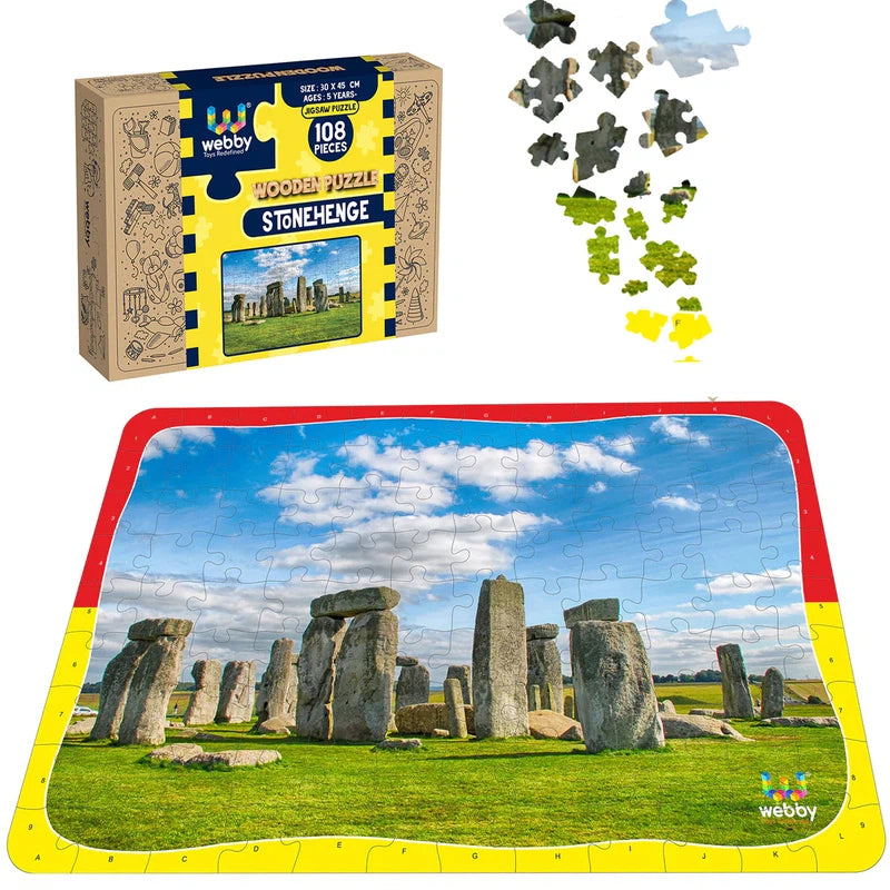 Stonehenge Wooden Jigsaw Puzzle, 108 Pieces