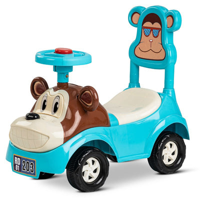 Noddy Ride on Baby Car for Kids, Baby Ride on Car with Music & Horn Button-Kids Ride On Push Car for Children | Ride on Toys Kids Baby Car | Ride on Car for Kids - COD Not Available