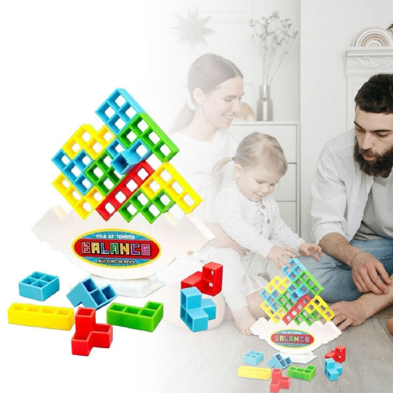 Balancing Tower Stacking Toys Building Blocks Classic Board Games For Kids | Brain Teaser Puzzles