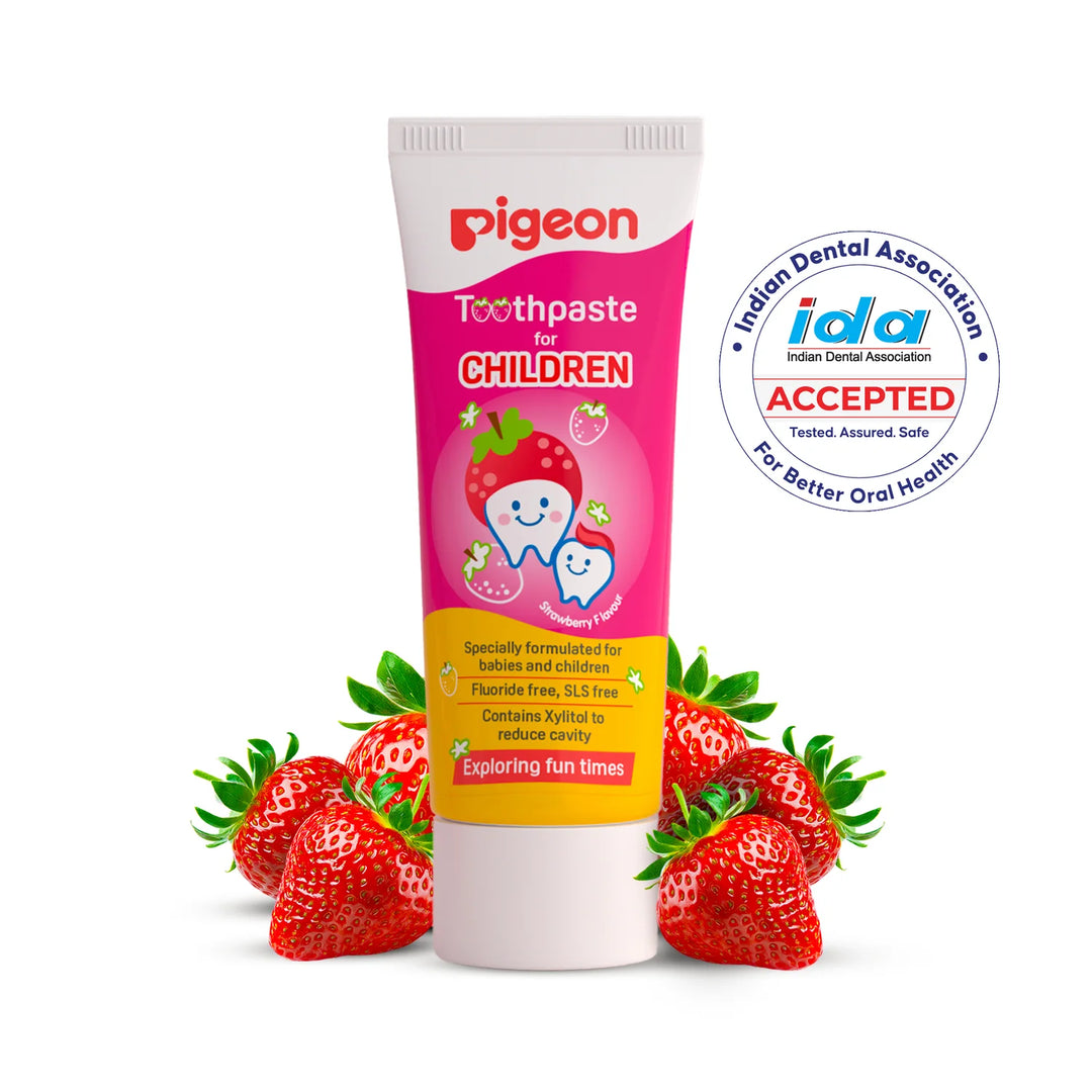 Pigeon Toothpaste for Children - Contains Xylitol to Reduce Cavity